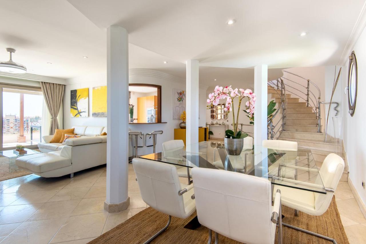 Ph Bellagio: Luxurious And Romantic Duplex Penthouse With Private Pool & Sea Views Benalmádena Exteriér fotografie