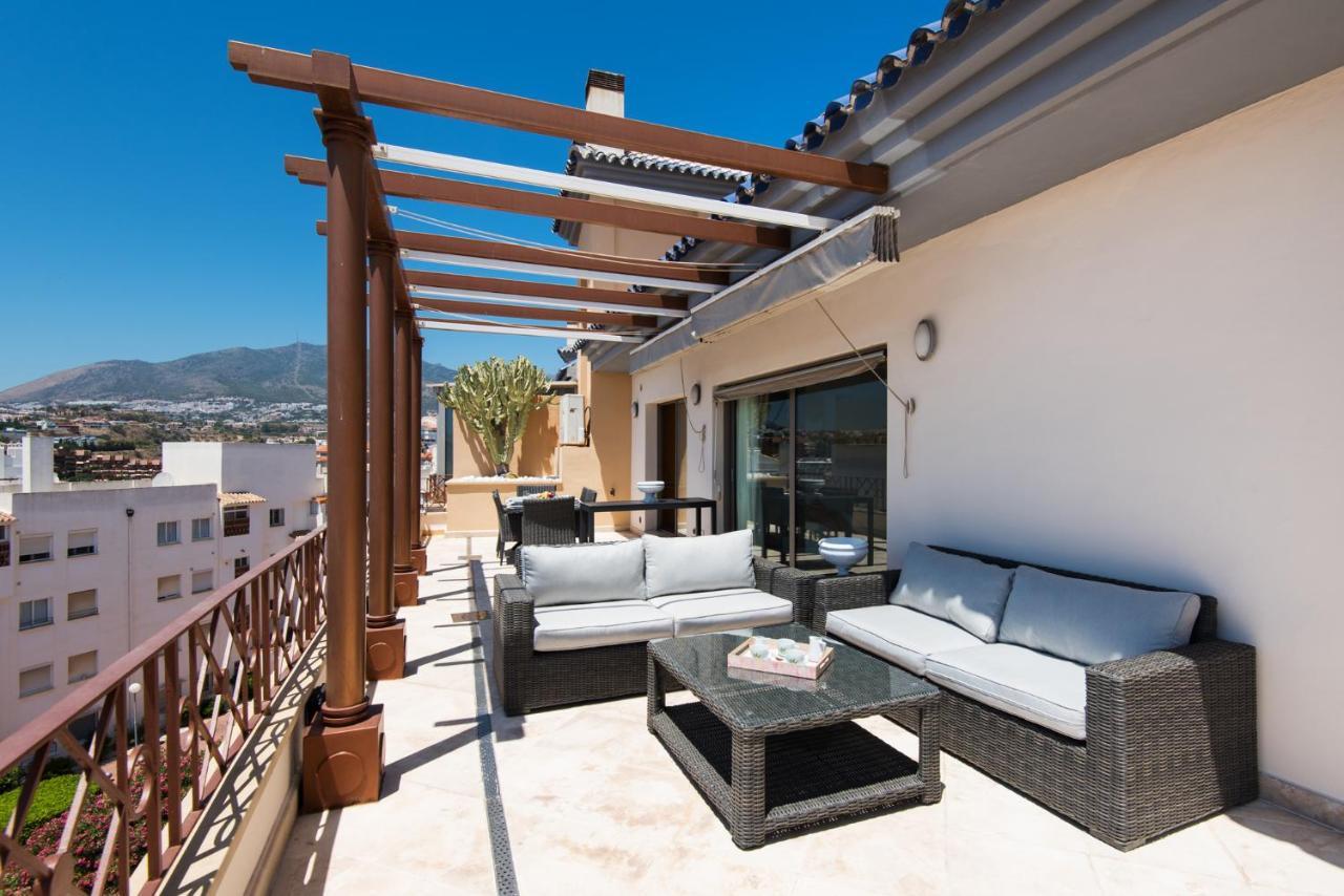 Ph Bellagio: Luxurious And Romantic Duplex Penthouse With Private Pool & Sea Views Benalmádena Exteriér fotografie